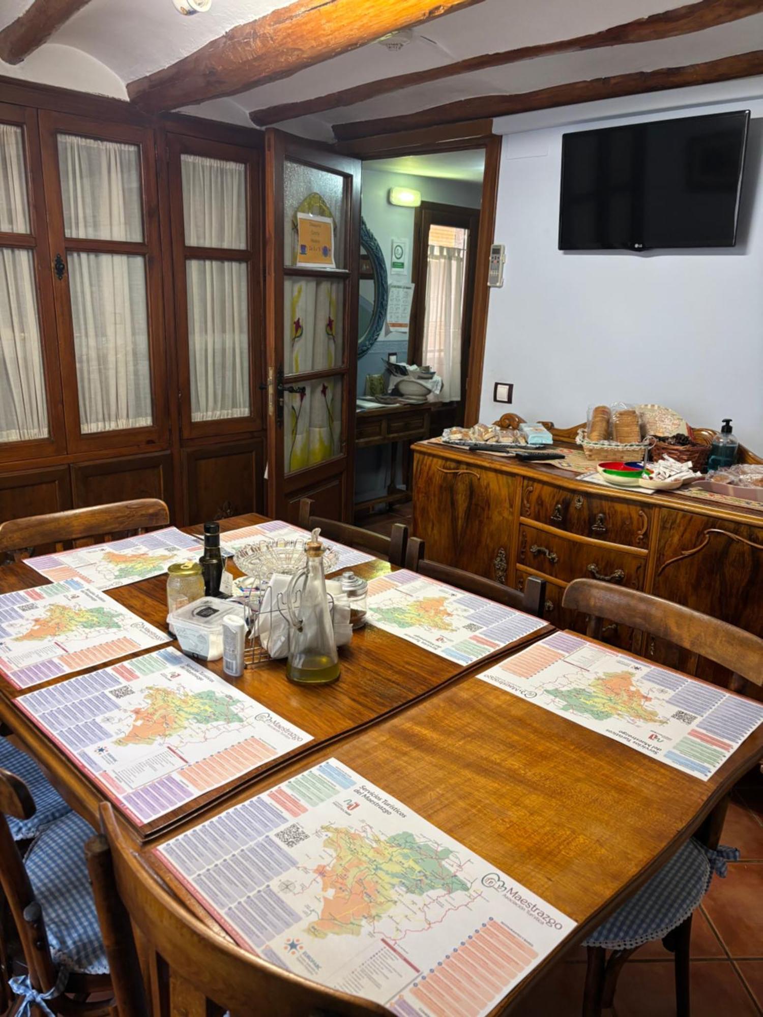 Hotel Casa De La Fuente Alcorisa Ngoại thất bức ảnh